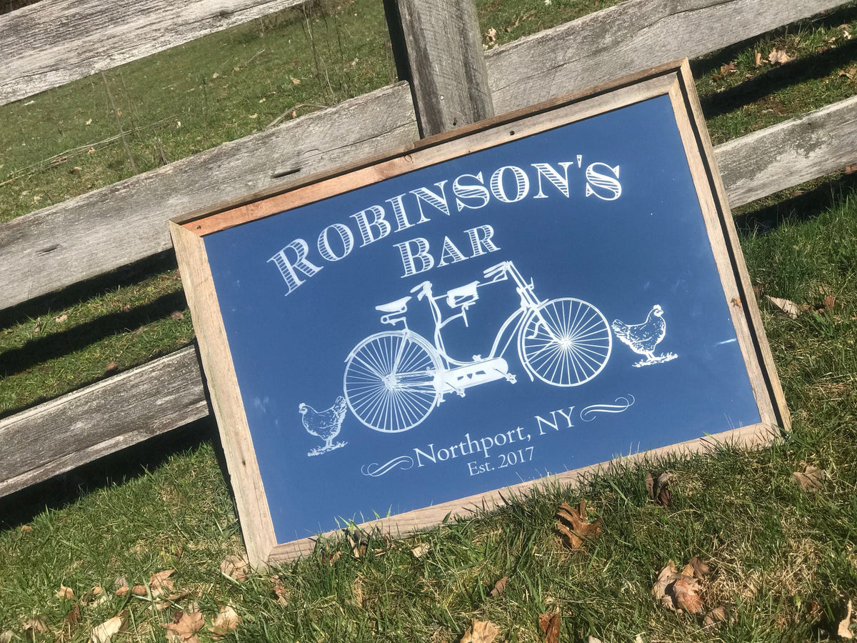 Personalized Farm House Mirror|Farm Decor|Personalized Farm Mirror|Farmhouse Sign|Farmhouse Style Mirror|Etched Mirror, 24x36