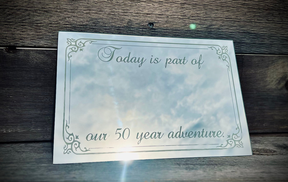 Custom Size Jewelry Box Mirror|Personalized Frameless Mirror|Custom Engraved Mirror|Etched Mirror|Custom 9x13” Mirror