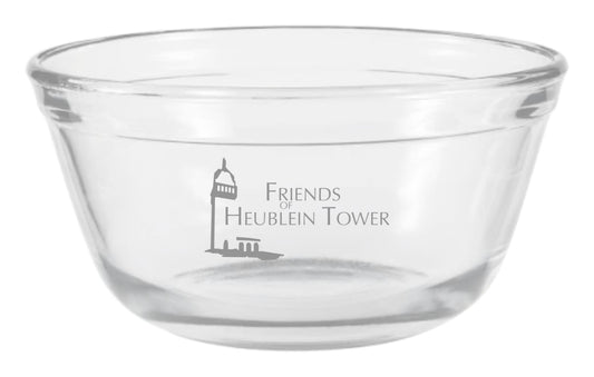 Personalized Engraved Business Logo 4QT Glass Salad Bowl – Custom Corporate Gift, Unique Branded Promotional Item, Custom Logo Glassware