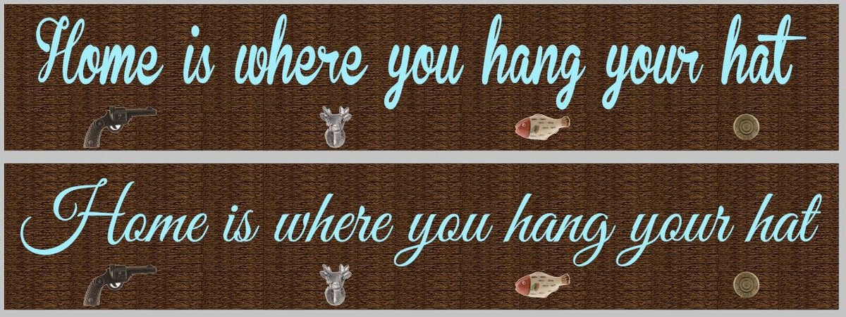 Personalized Hat Rack, Custom Hat Hanger, Wooden Coat Rack, Rustic Barnwood Sign, Hat Decor, Hat Sign, Gift for Him, Hunting, Fishing Sign