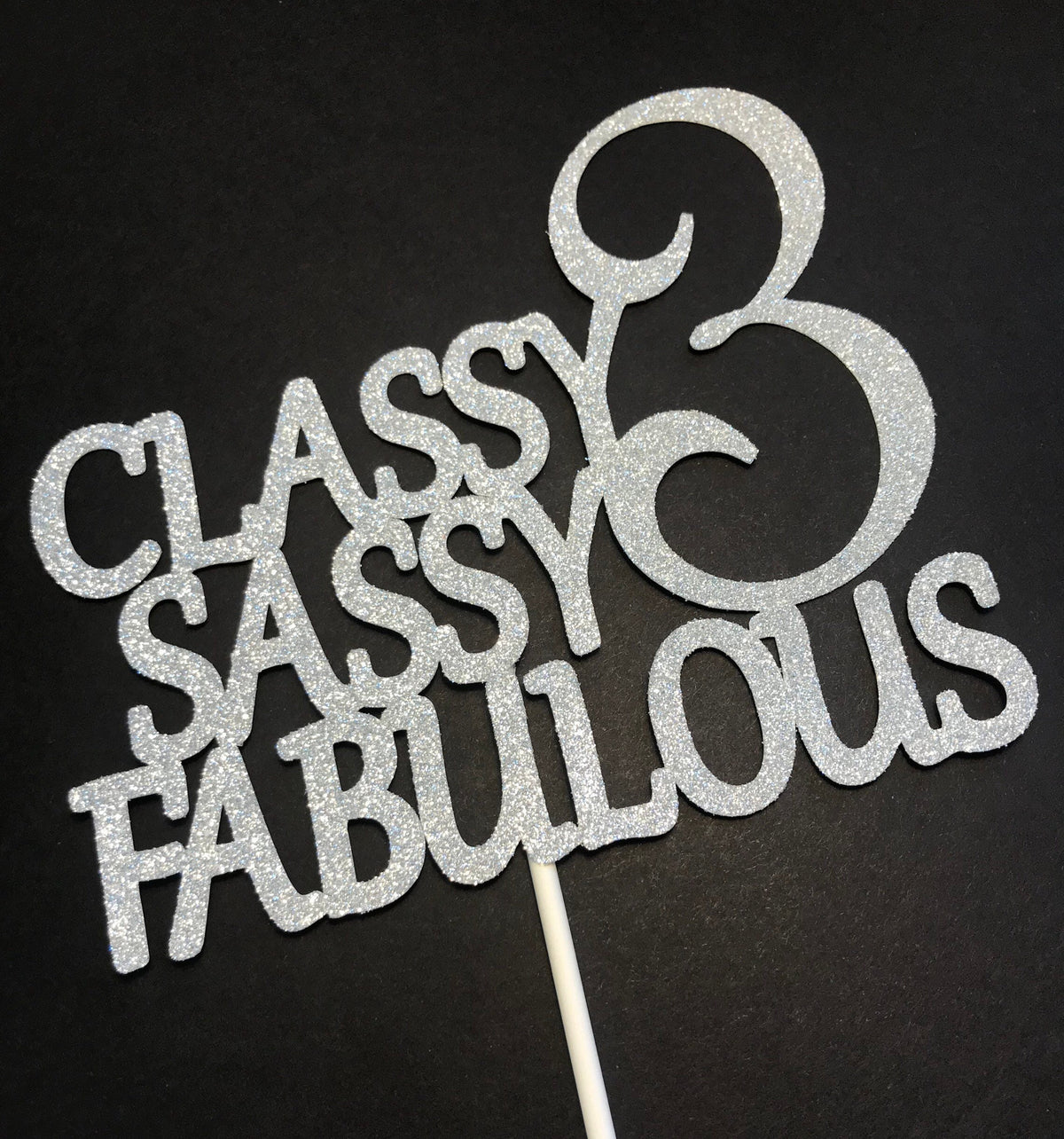 Handmade Bling Cupcake, Cake Toppers or Centerpiece Stakes