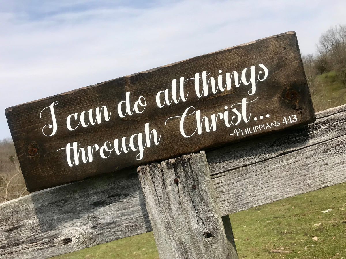 Hanging Positive Inspirational Affirmation Rustic Hand Painted Wood Sign, Wood Wall Decor, Wood Sign, Painted Sign