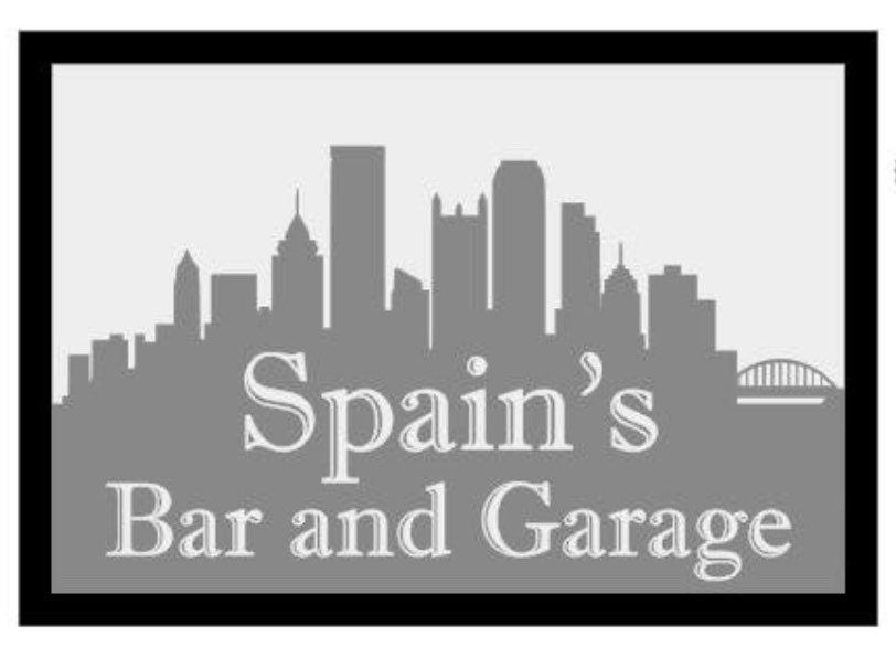 Custom Personalized City Skyline Mirror, Large Mirror, Personalized Bar Mirror, Custom Engraved Mirror, Black mirror, 24x36