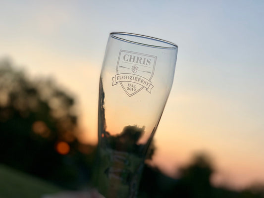 Personalized Tall Pilsner Glass, Groomsman Gift, Groomsmen Gift, Beer Glass, Pilsner Beer Glass, Bridal Gift