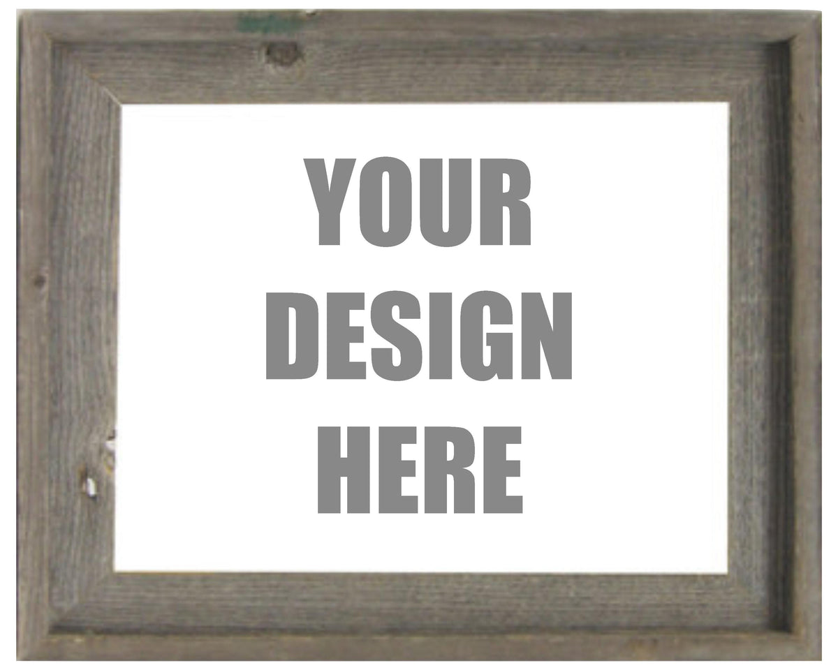Custom Artwork Mirror, Large Logo Mirror, Personalized Barn wood Mirror, Custom Engraved Mirror, Etched Mirror, Custom 12x16 Mirror barnwood
