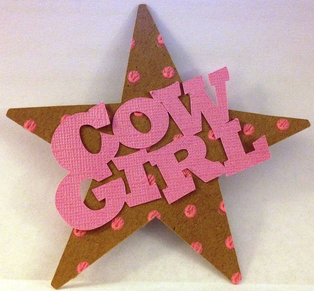 Handmade Cowgirl Cupcake Toppers or Party Picks