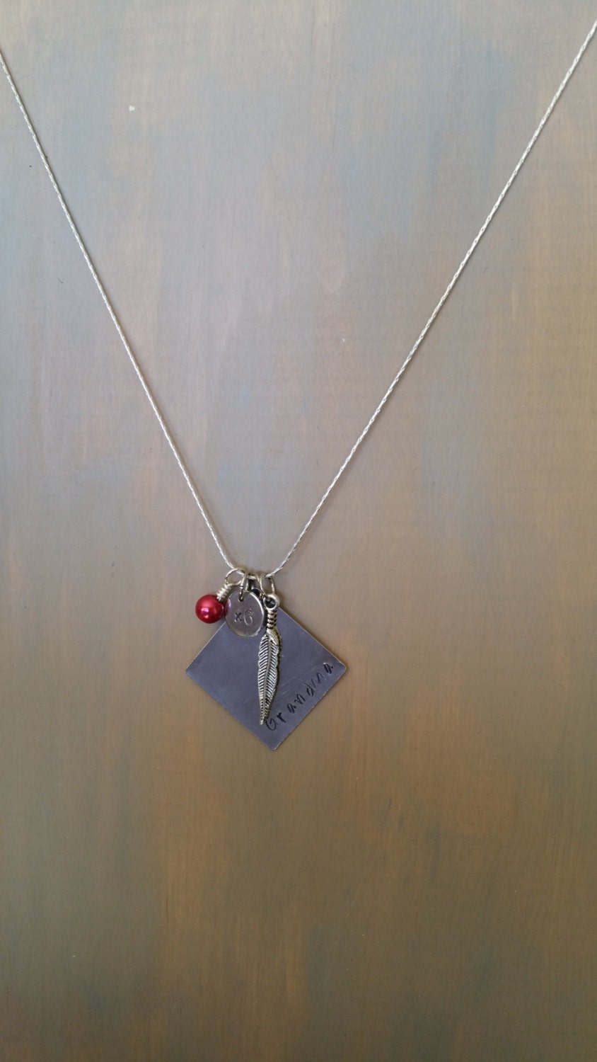 Personalized Mom/Grandma Necklace