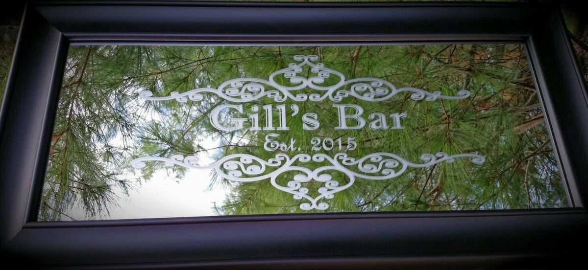 Personalized Family Live Laugh Love Mirror|Custom Mirror|Barnwood Family Sign|Large Mirror|Personalized BarSign|Custom Engraved Mirror|11x14